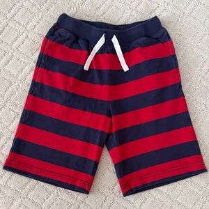 Hanna Andersson Red & Blue Striped Kids Shorts